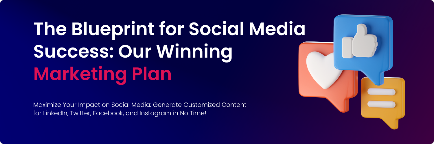 Read more about the article The Blueprint for Social Media Success: Our Winning Marketing Plan